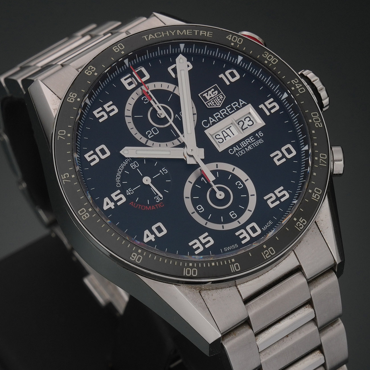 TAG HEUER(USED)태그호이어 까레라 칼리버 16 데이데이트 크로노 CV2A1R